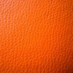 orange leather