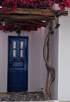 door of house